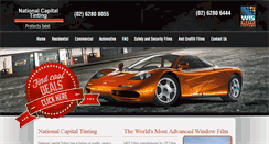 Desktop Screenshot of canberratintacar.com.au